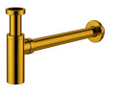 METAL WASH BASIN TRAP PLATINUM GOLD
