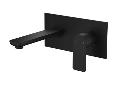 SECRET 1 BASIN CONCEALED BASIN MIXER SET BLACK MATTE