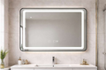 HELSINKI LED MIRROR 80X60CM W/OUT MAGNIFYING
