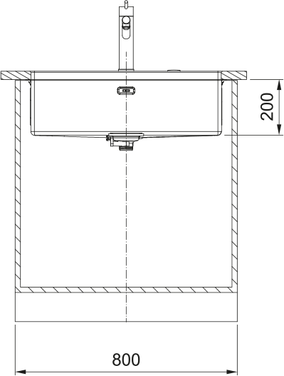 FRANKE MASTERPIECE BXM 210/110-68 GOLD 725x450mm