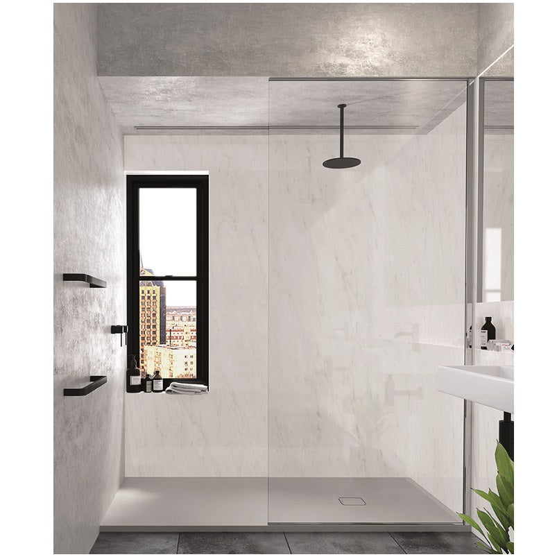 Zenda Zinc Solidtek Anti-Slip Shower Tray 80 × 120 × 3 cm