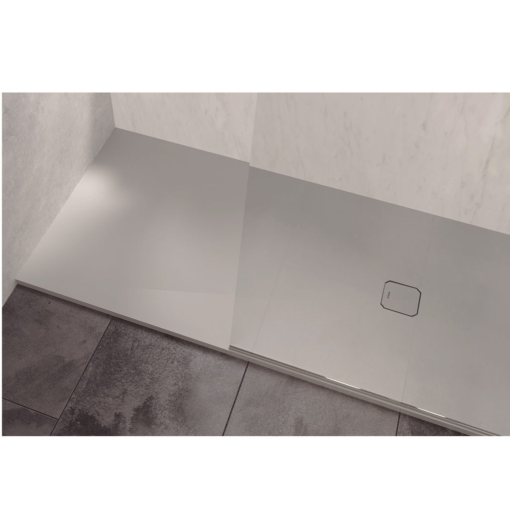Zenda Zinc Solidtek Anti-Slip Shower Tray 80 × 120 × 3 cm