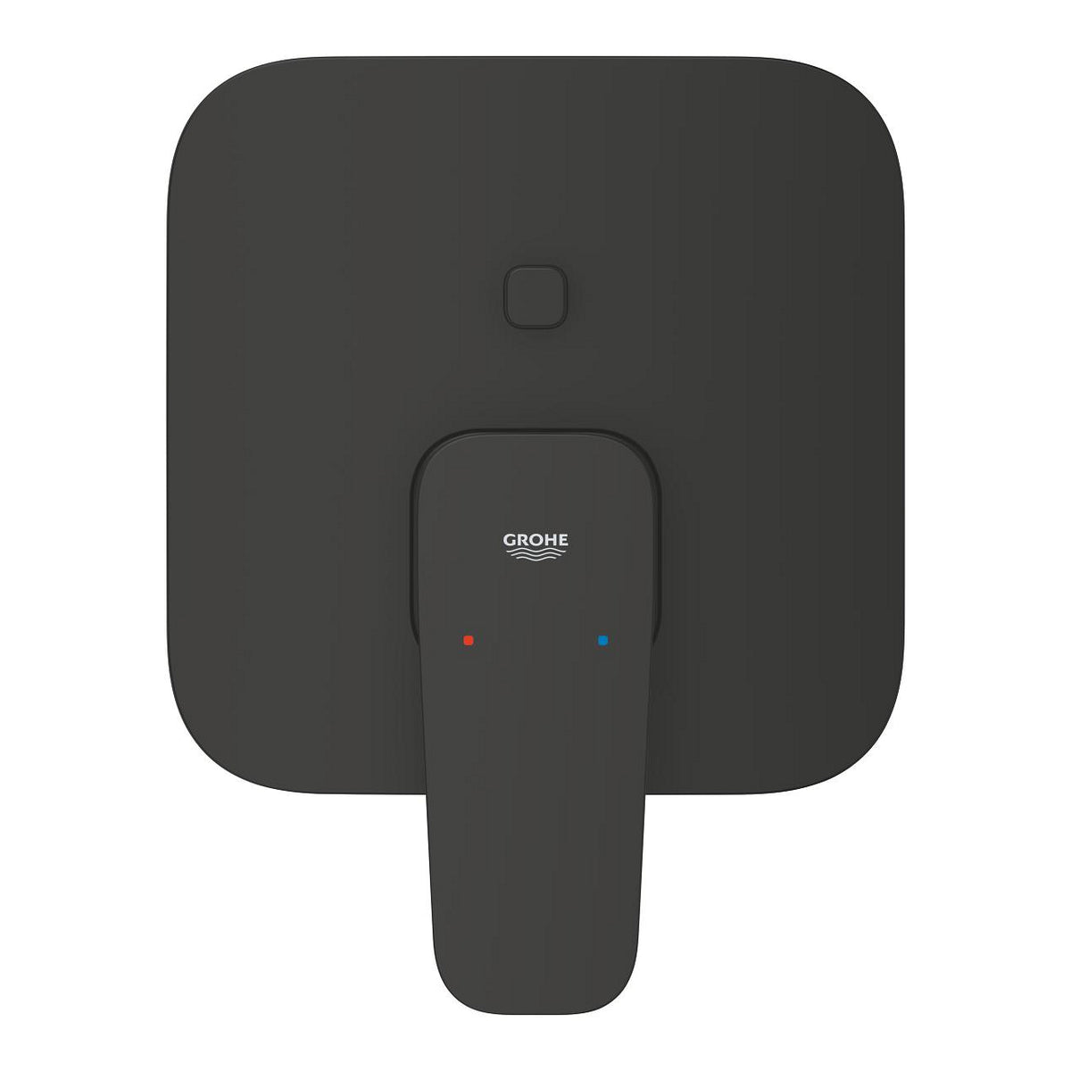 GROHE CUBEO SINGLE-LEVER CONCEALED MIXER WITH 2-WAY DIVERTER BLACK MATTE