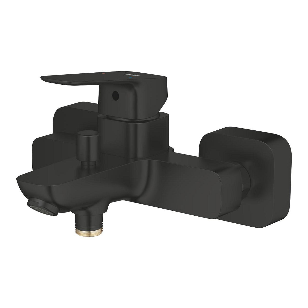 GROHE CUBEO SINGLE-LEVER BATH MIXER 1/2″ BLACK MATTE