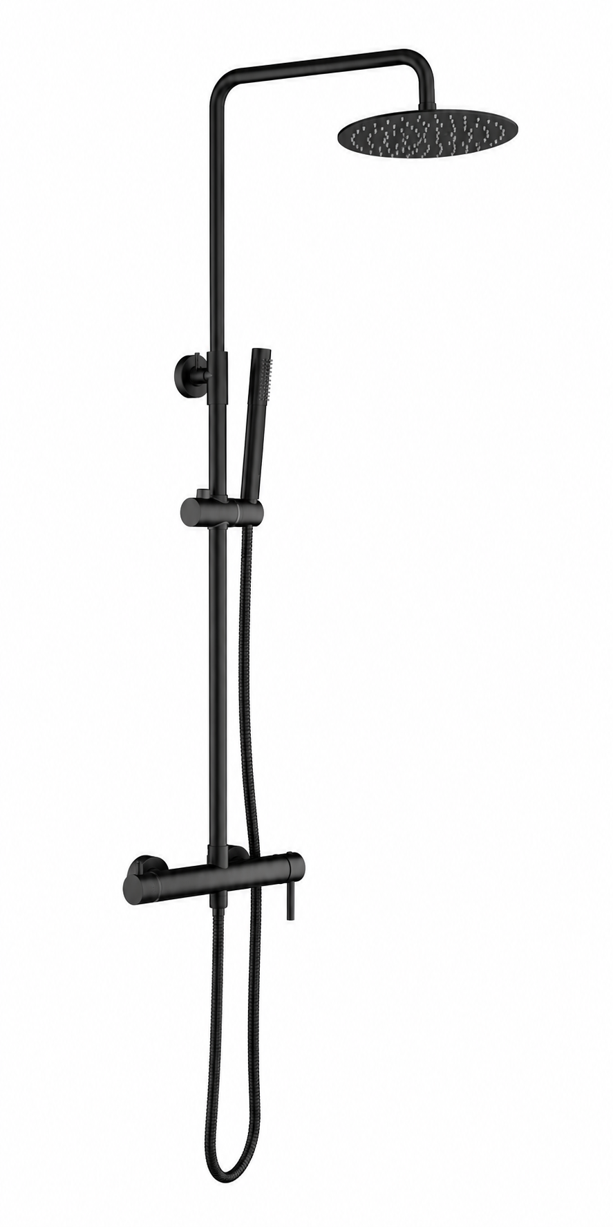 MEDITATION SHOWER COLUMN MATTE BLACK