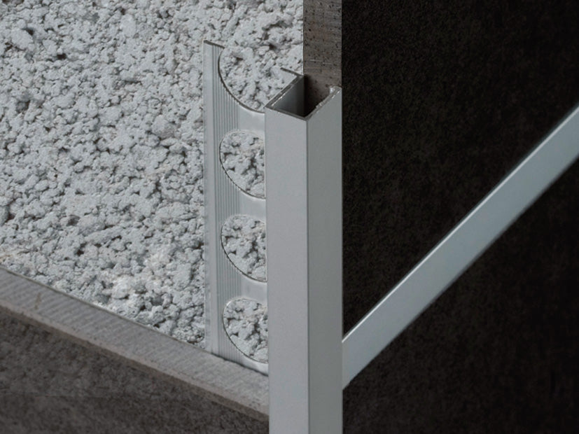 ALUMINIUM SILVER MATTE LISTELLO 12MM