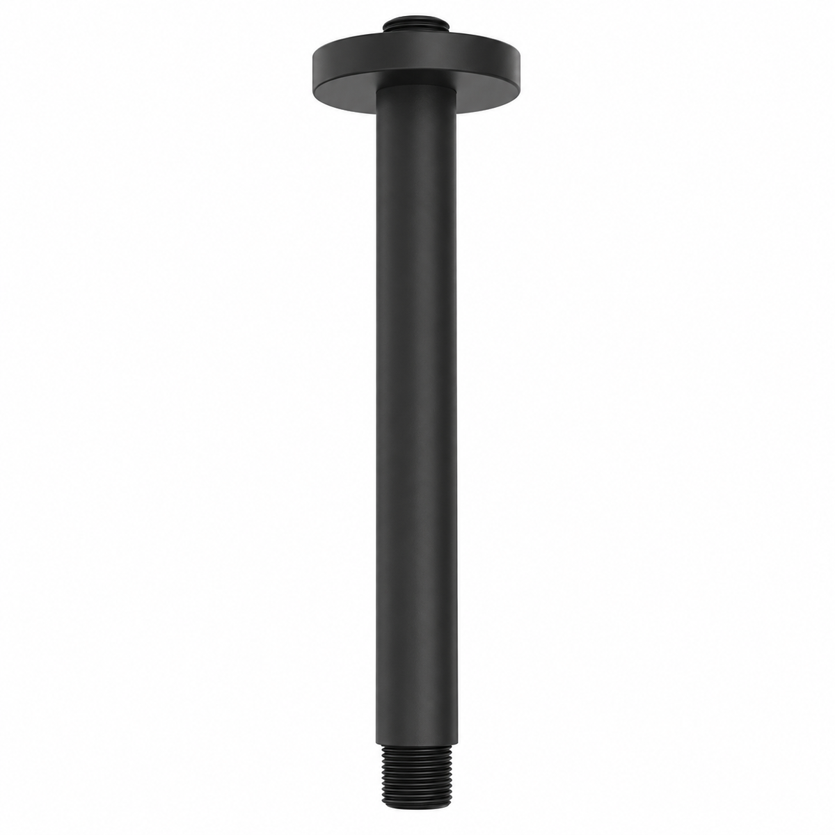 AXIS round ceiling shower arm 200 mm in matte black