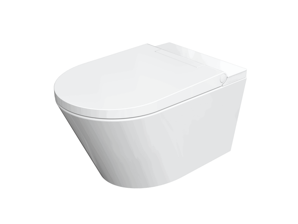 ROUND RIMLESS COMPLETE WALL HUNG SMART TOILET