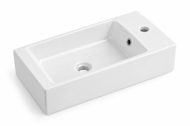 BPS BELLA COMPACT COUNTERTOP / WALL HUNG BASIN 500x250x145MM 8399