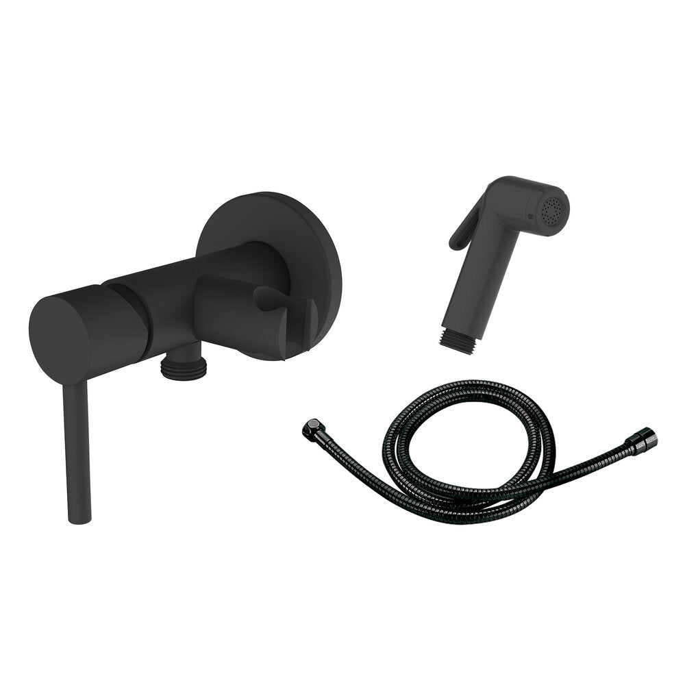 TOUBKAL CONCEALED BLACK MATTE 1 FUNCTION SHATTAF 2-WAY