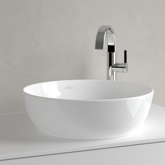 Villeroy & Boch Artis Washbasin Round 430mm Alpin White