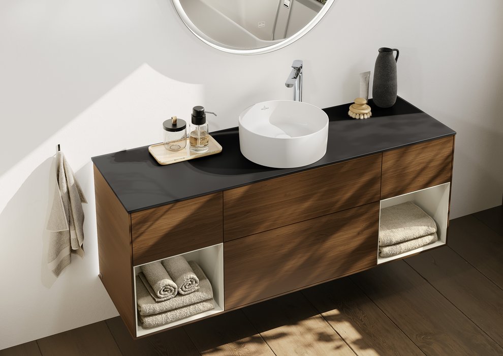 Villeroy Boch Collaro Washbasin Diameter 400mm White Alpin