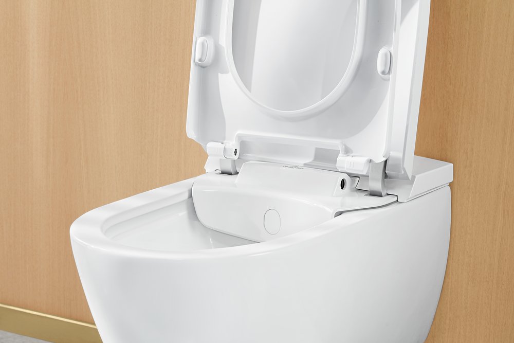 Villeroy&Boch ViClean-I100 Shower toilet, rimless, White Alpin CeramicPlus