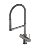 CONTEMPORARY ART 3-WAY SINK MIXER GUN METAL