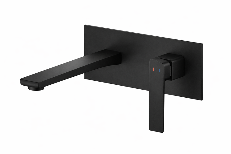 SECRET 1 BASIN CONCEALED BASIN MIXER SET BLACK MATTE
