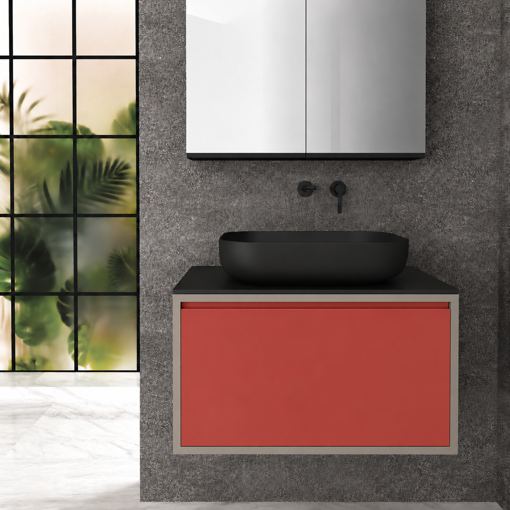 Drawer Deep — cabinet finish 194, drawer finish 165, B countertop