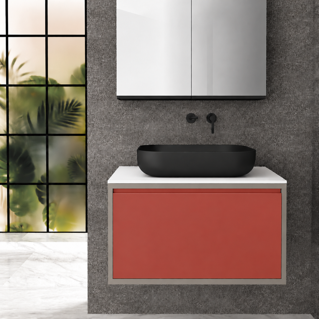Drawer Deep — cabinet finish 194, drawer finish 165, W countertop