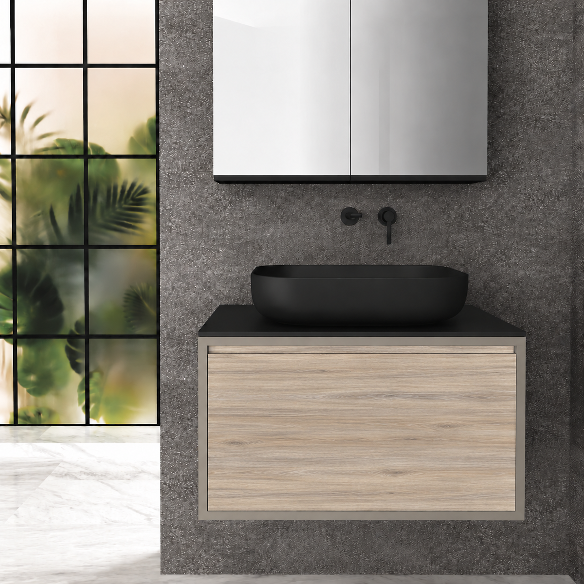 Drawer Deep — cabinet finish 194, drawer finish 326, B countertop