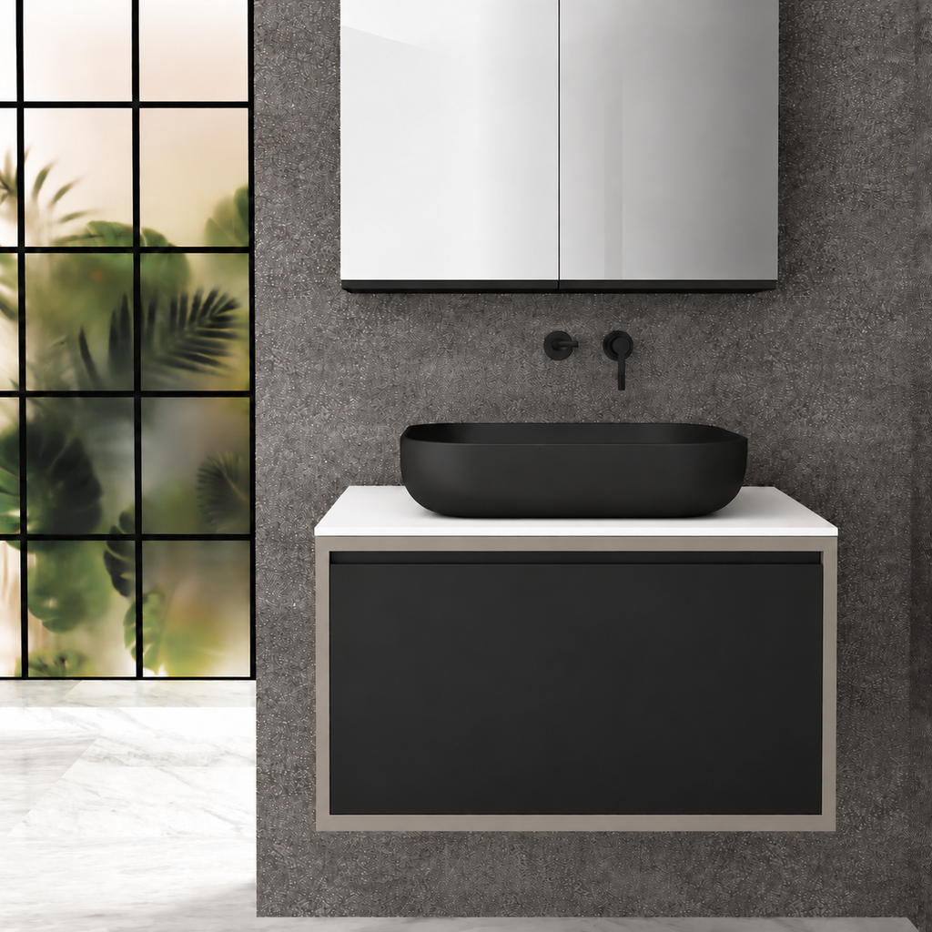 Drawer Deep — cabinet finish 194, drawer finish 6090, W countertop