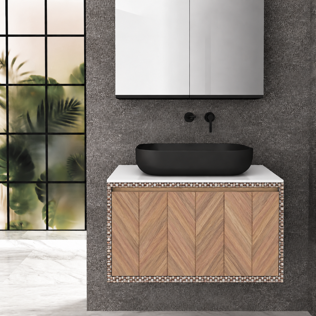Drawer Deep — cabinet finish 245, drawer finish 270, W countertop