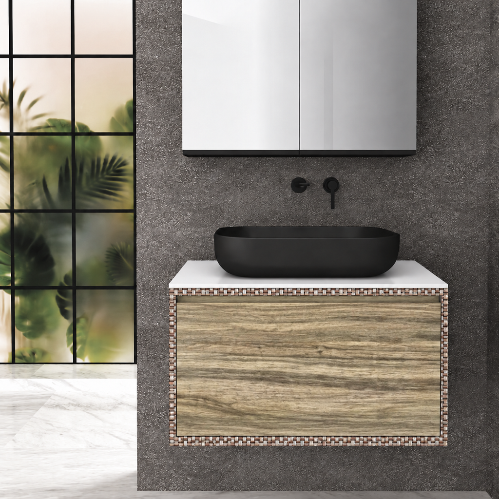 Drawer Deep — cabinet finish 245, drawer finish 390, W countertop