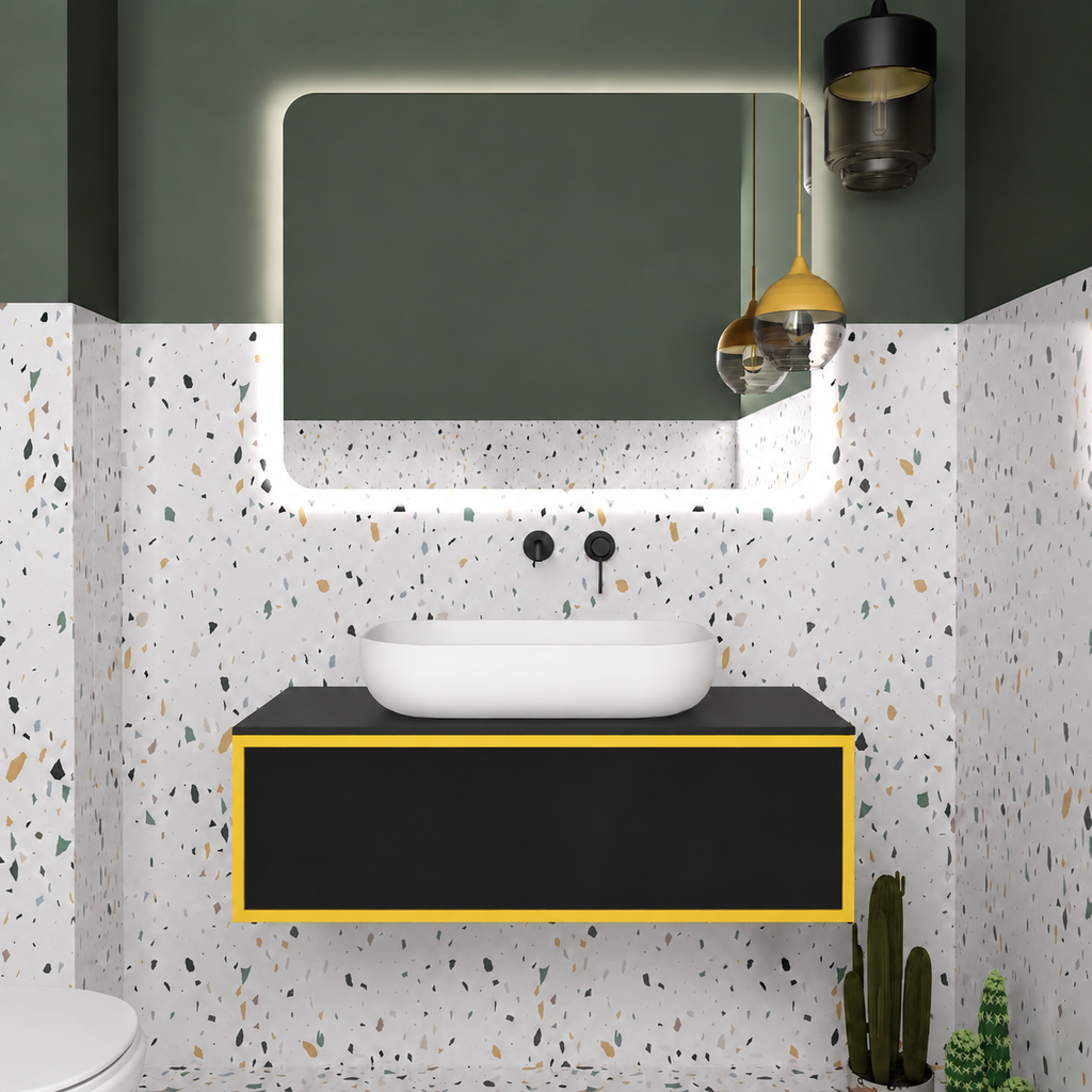 Drawer — cabinet finish 168, drawer finish 6090, B countertop