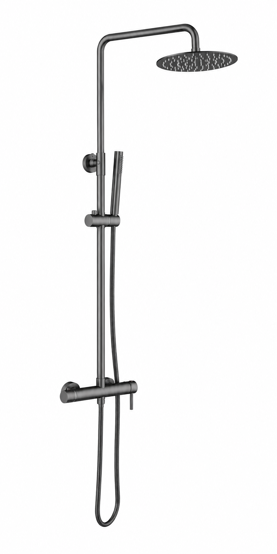 MEDITATION SHOWER COLUMN GUNMETAL