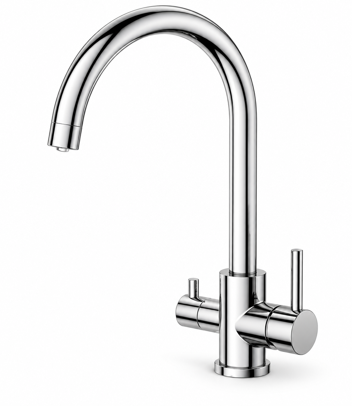 Epos 3-way kitchen mixer in Chrome - product image