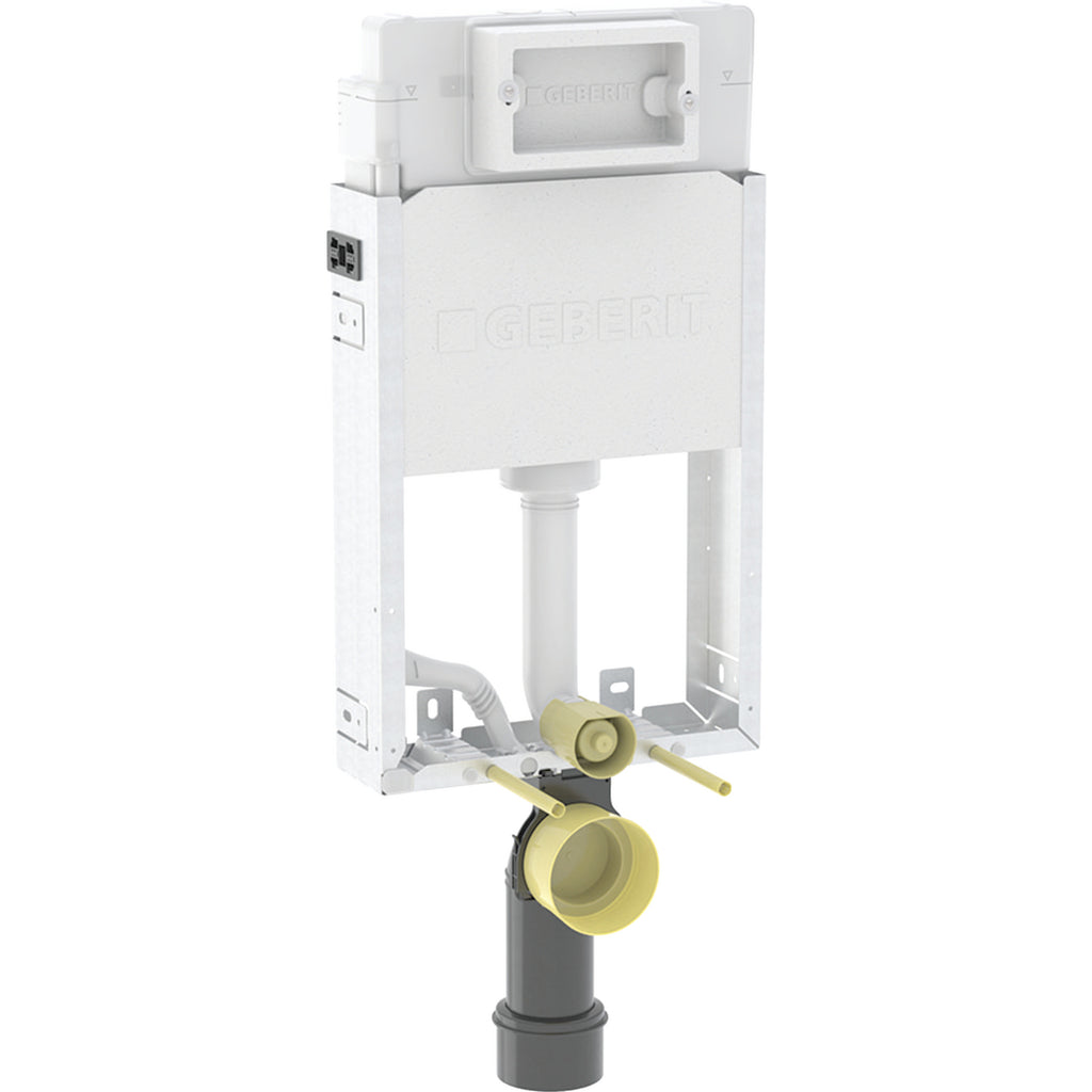 Geberit KombifixBasic element for wall-hung WC, 108 cm, with Delta concealed cistern 12 cm — KombifixBasic element for wall-hung WC, 108 cm, with Delta concealed cistern 12 cm — Product photo