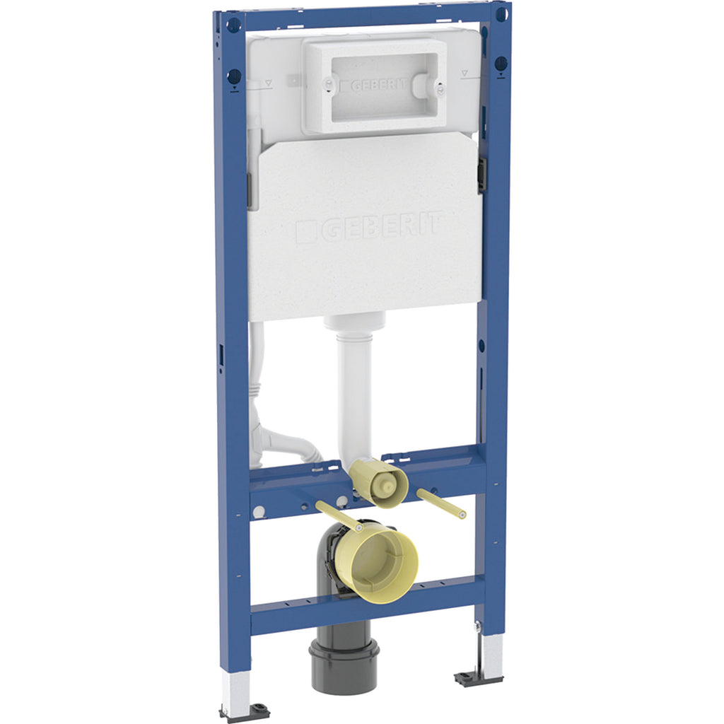 Geberit DuofixBasic element for wall-hung WC, 112 cm, with Delta concealed cistern 12 cm — DuofixBasic element for wall-hung WC, 112 cm, with Delta concealed cistern 12 cm — Product photo