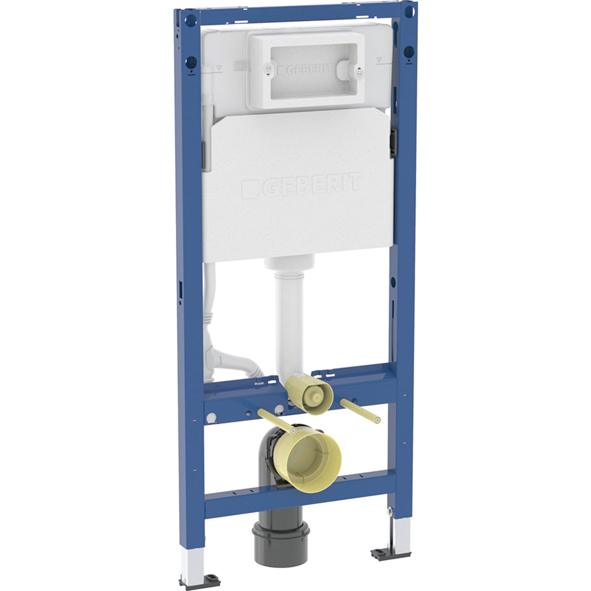 Geberit DuofixBasic element for wall-hung WC, 112 cm, with Delta concealed cistern 12 cm — DuofixBasic element for wall-hung WC, 112 cm, with Delta concealed cistern 12 cm — Product photo