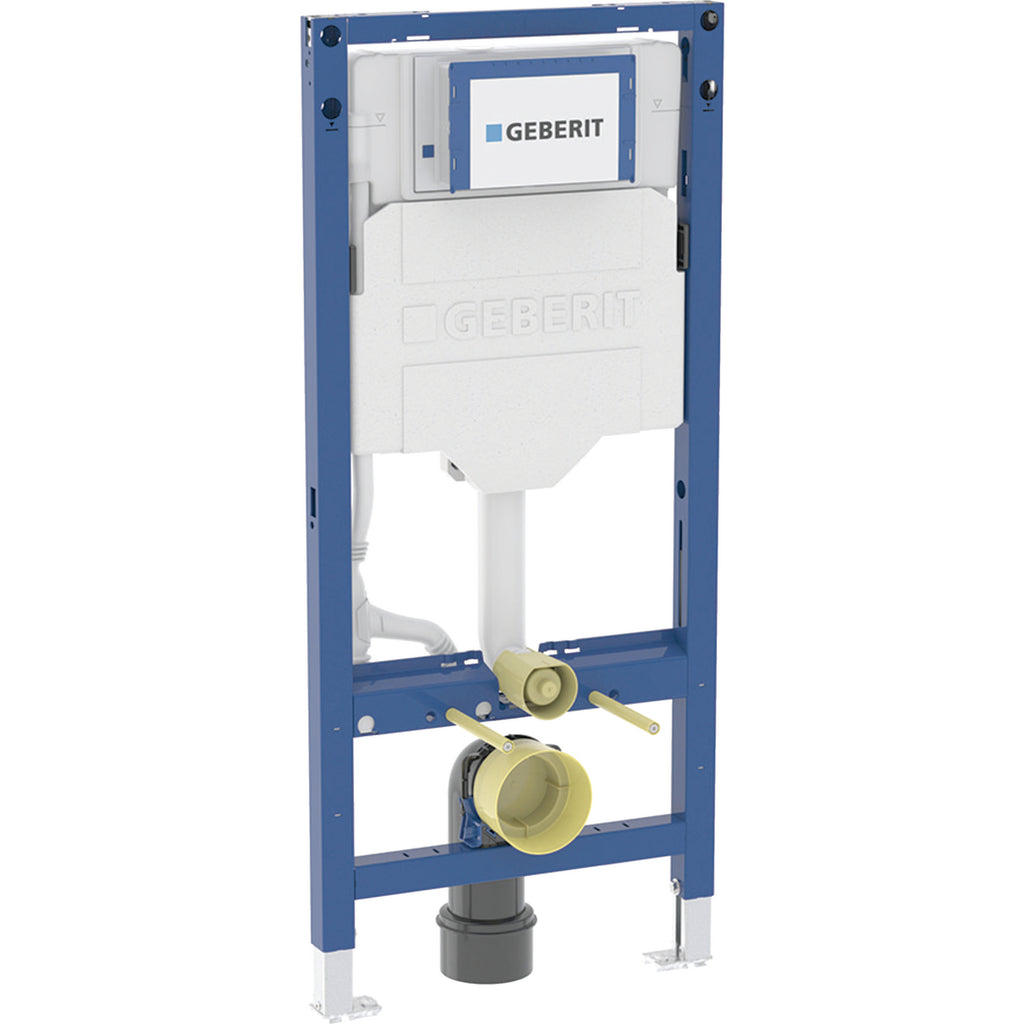 Geberit Duofix element for wall-hung WC, 112 cm, with Sigma concealed cistern 12 cm — Duofix element for wall-hung WC, 112 cm, with Sigma concealed cistern 12 cm — Product photo