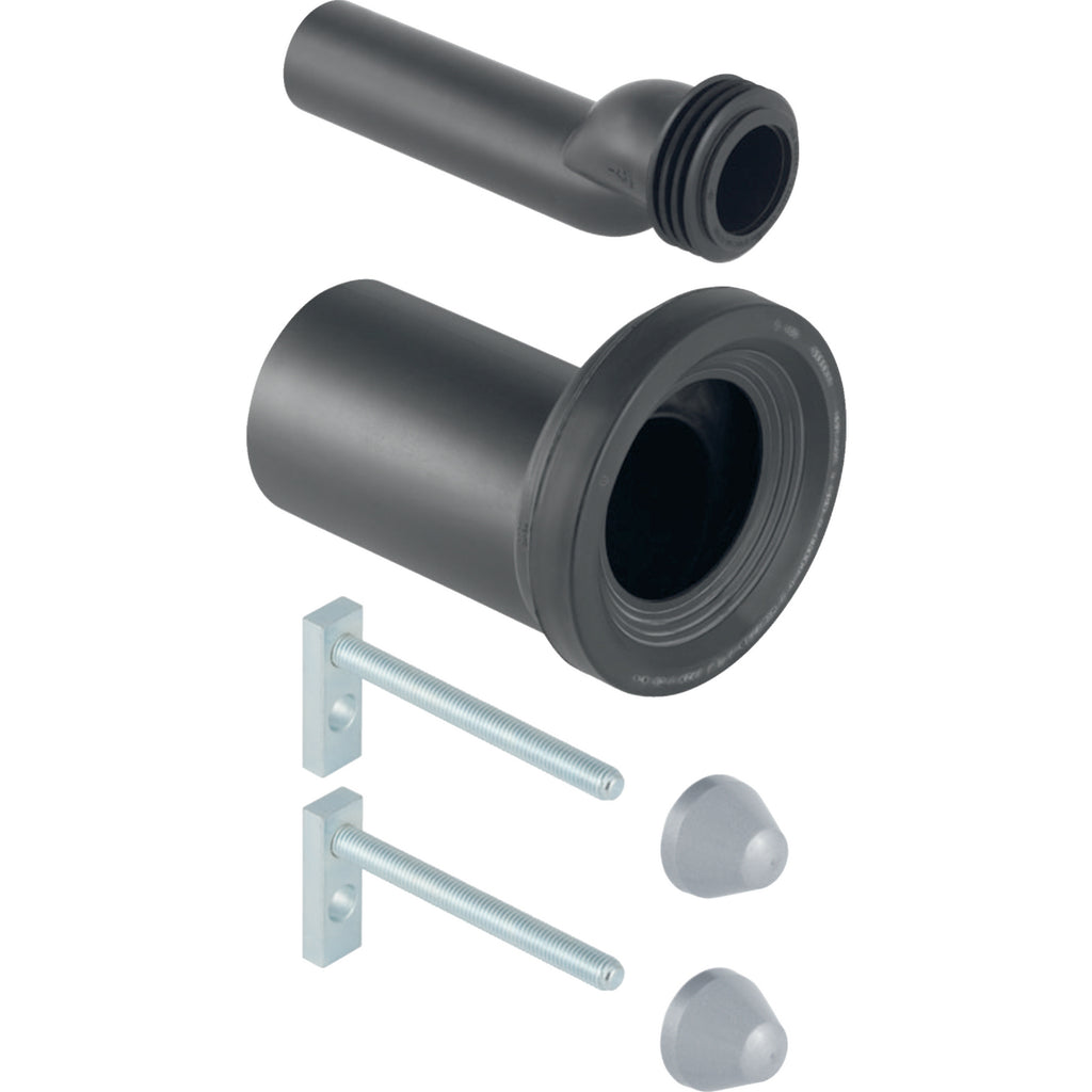Geberit connection set for wall-hung WC, with fastening material, stepped — d=90mm, d1=45mm — Product photo