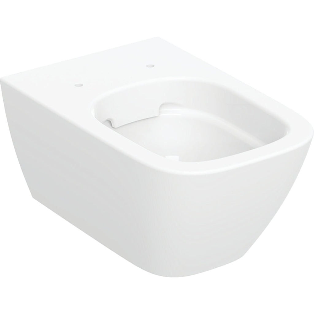 Geberit Smyle wall-hung WC, square, washdown, shrouded, Rimfree — Smyle wall-hung WC, square, washdown, shrouded, Rimfree — Product photo