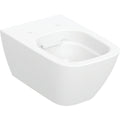 Geberit Smyle wall-hung WC, square, washdown, shrouded, Rimfree — Smyle wall-hung WC, square, washdown, shrouded, Rimfree — Product photo