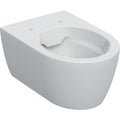 Geberit iCon wall-hung WC, washdown, shrouded, Rimfree — T=53cm, white — Product photo
