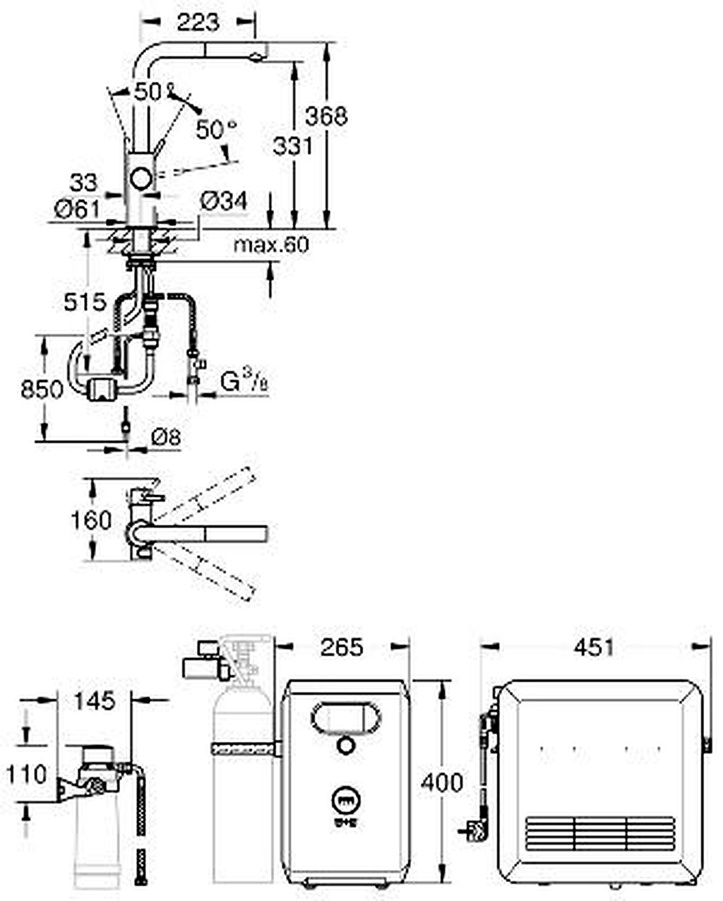 GROHE 31326002 high-resolution product image