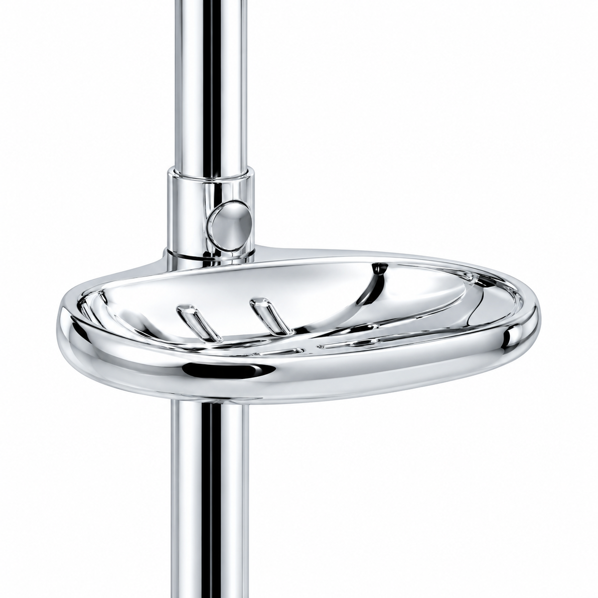 Hofer ROUND CHROME Soap Dish 25mm
