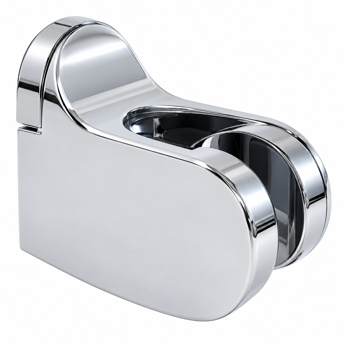Hofer Chrome Wall Shower Support