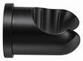 Hofer Black Mat Wall Shower Support