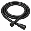 Hofer Black Brass Shower Hose 150cm