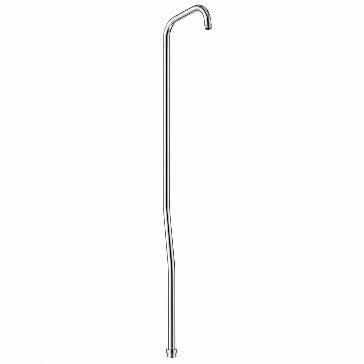 Hofer Chrome Shower Bar 120cm — bar only