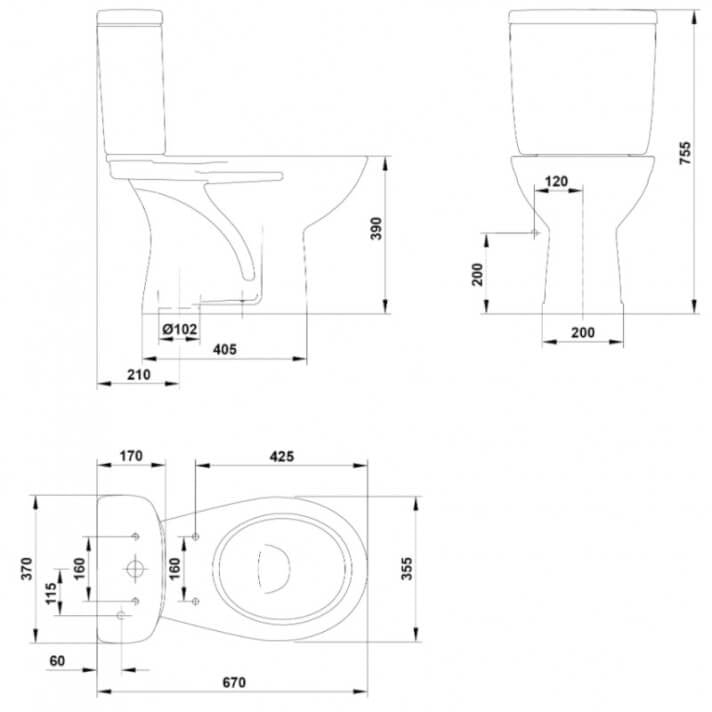 GALA LIZZ WC S-TRAP COMPLETE (SPECIAL OFFER)