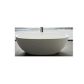 FREE STANDING SOLID SURFACE BATHTUB WHITE MATTE 165x76x55CM