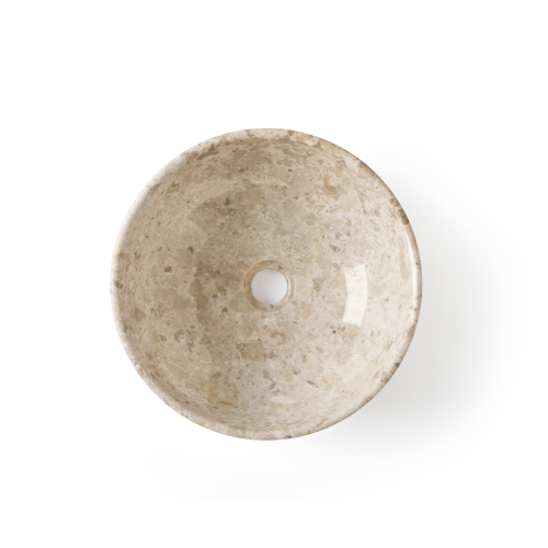 LAGOA WHITE BASIN 35X35Xh.15cm