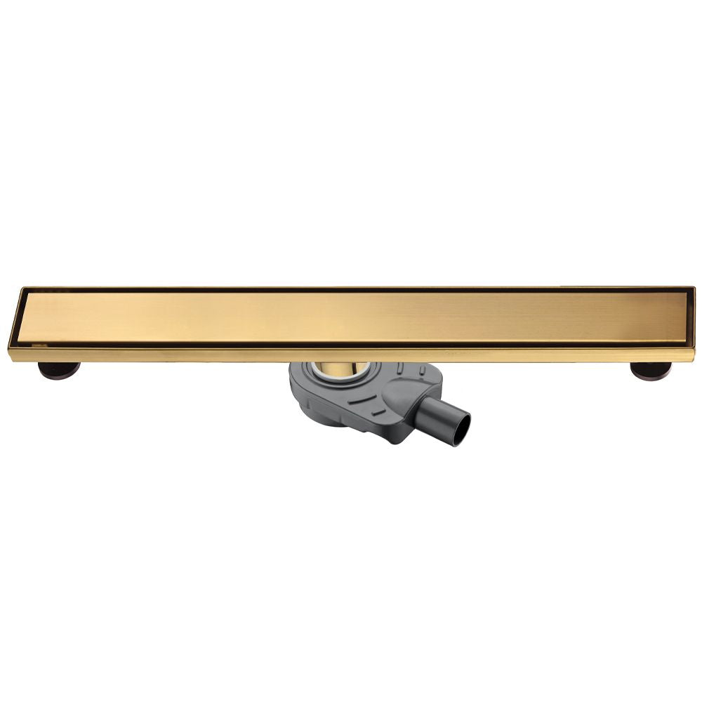 ORABELLA SHOWER DRAIN BRUSHED GOLD 61X7.6X8CM