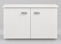 LOFT white two-door furniture with matching top and no basin