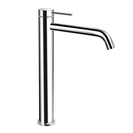 M Project Tube High Wash-Basin Mixer - Chrome on white background