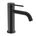 M Project Tube Wash-Basin Mixer - Matt Black on white background