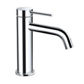 M Project Tube Wash-Basin Mixer - Chrome on white background